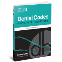 2020 Denial Codes Plain English Descriptions